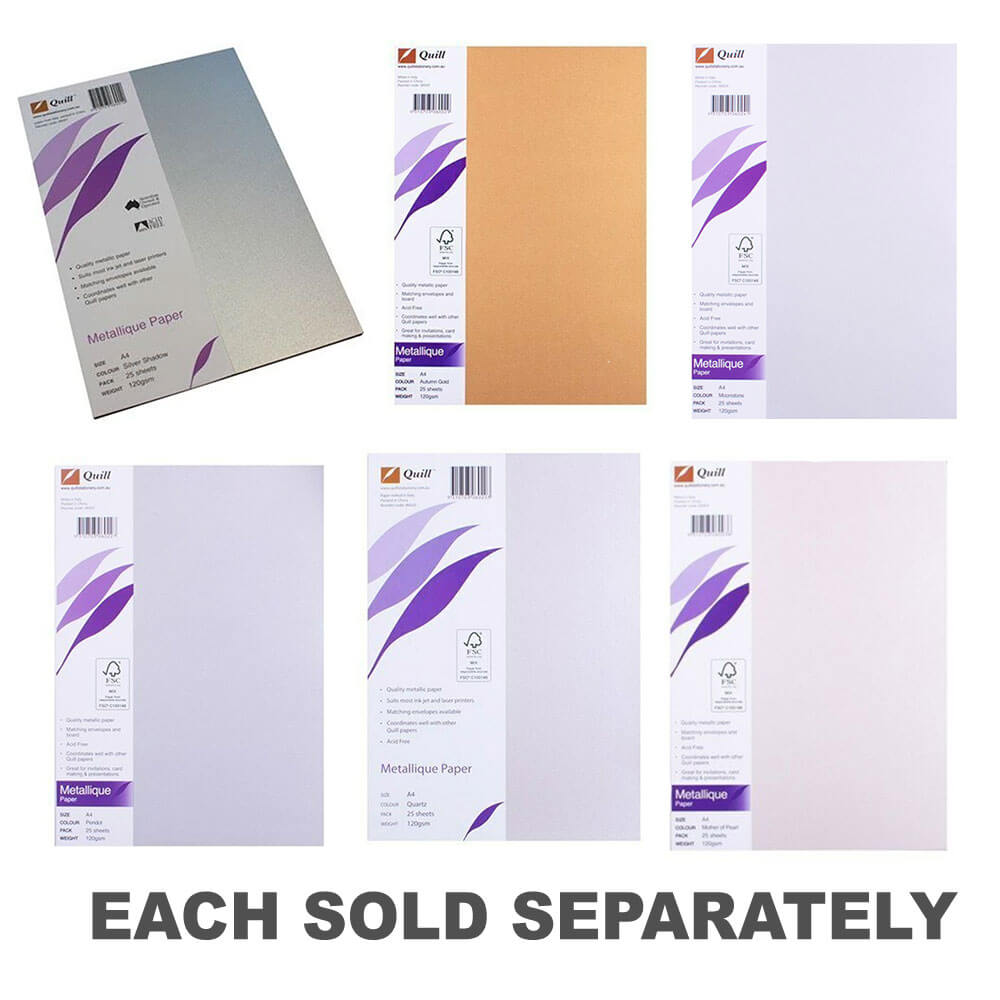 Papier métallique Quill A4 (25pk)