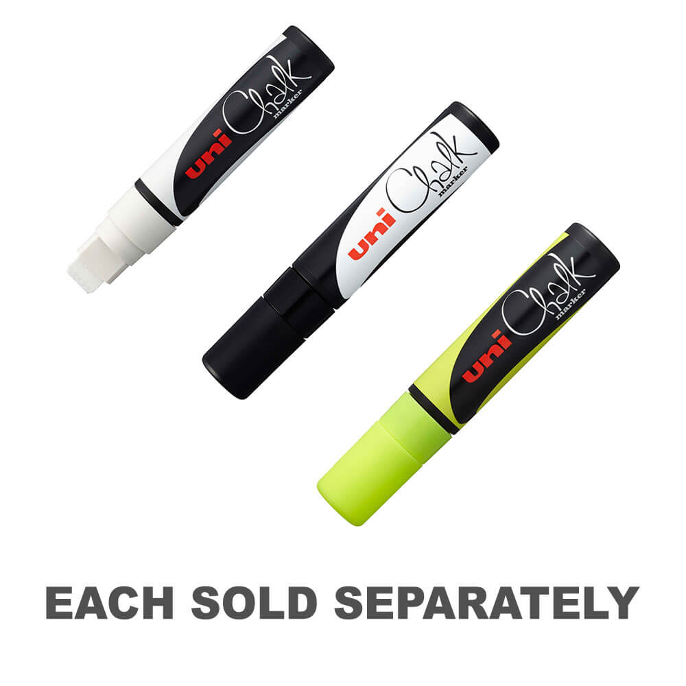 Marqueur de la craie Uni 15 mm Broad Chisel