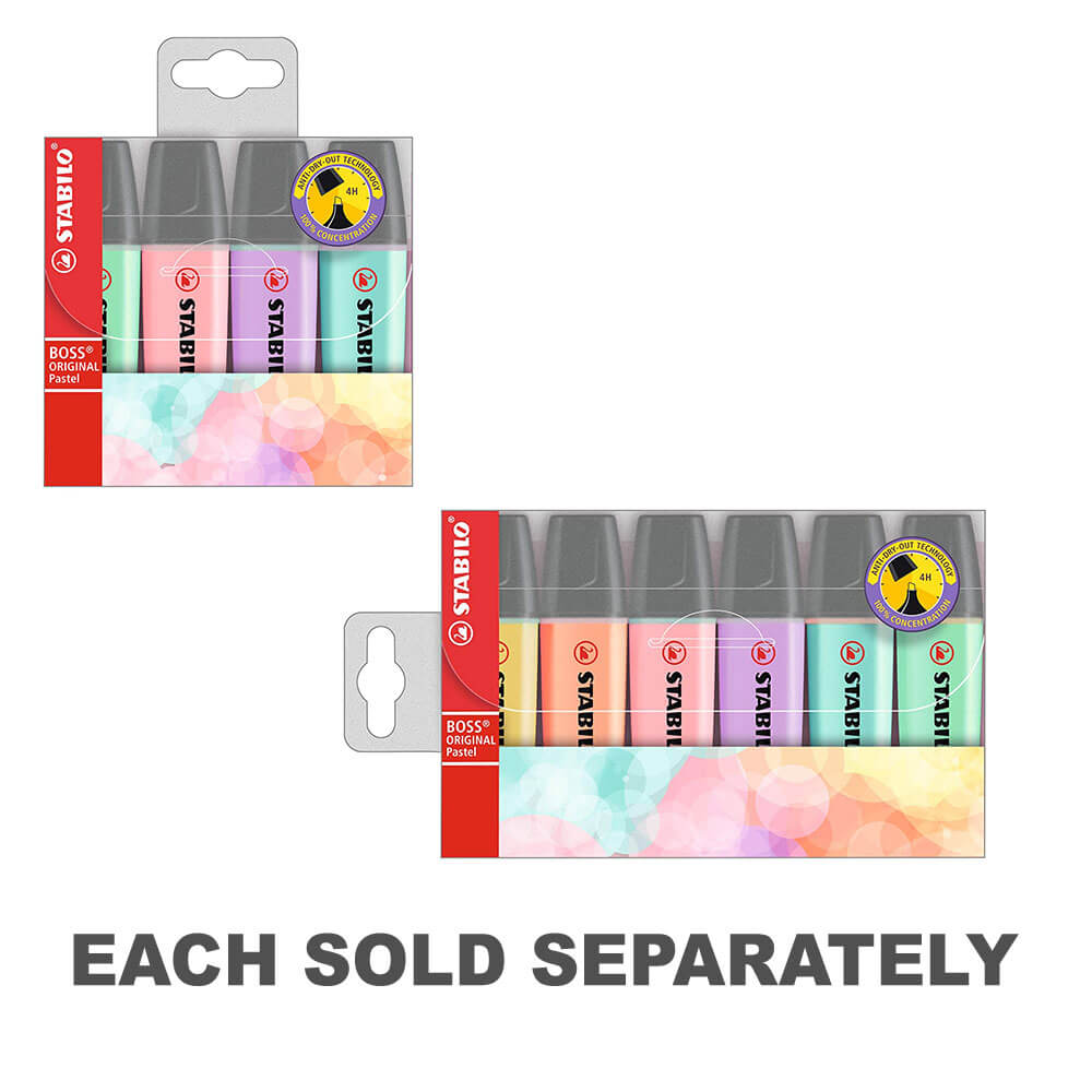 STABILO BOSS Highlighter assorti un pastel