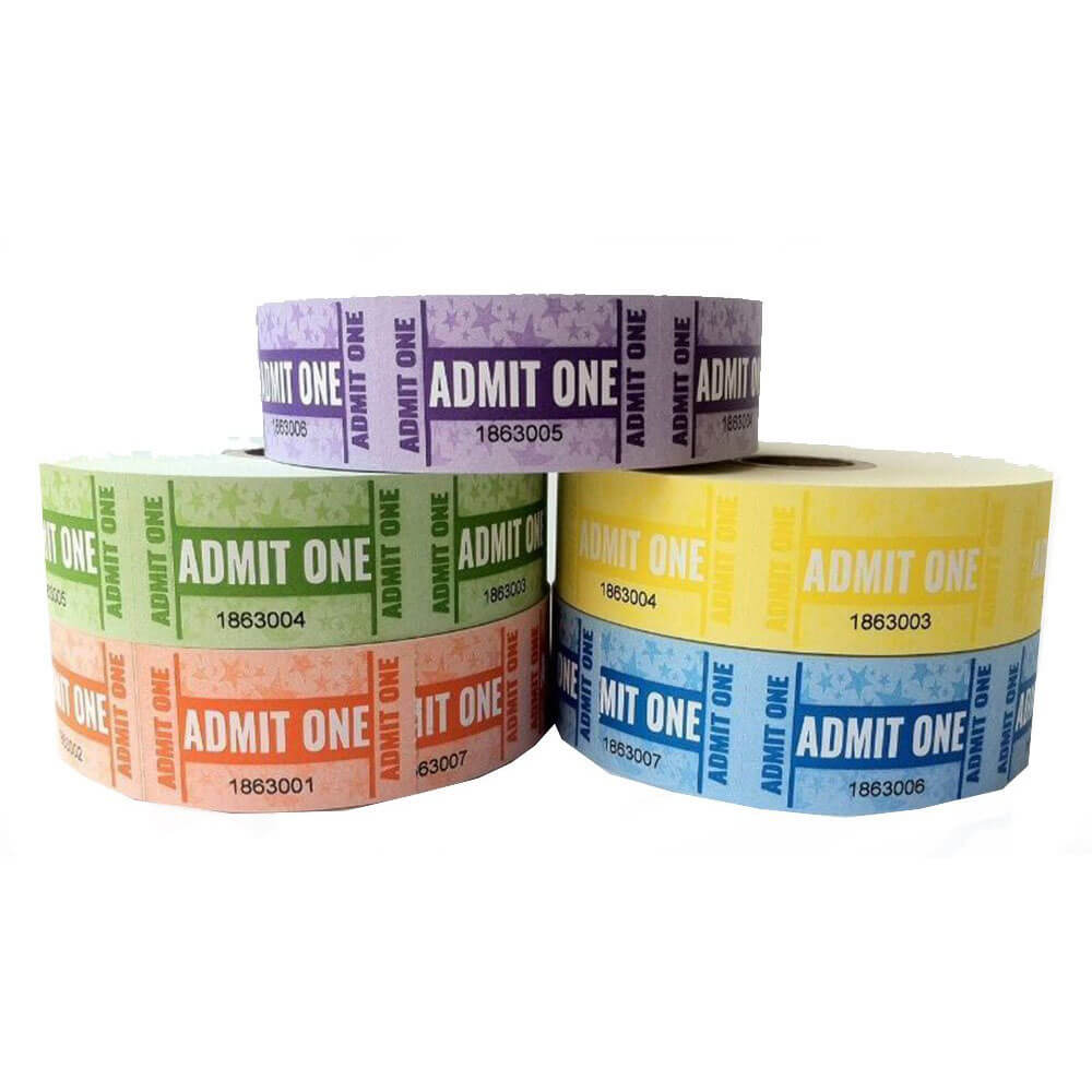 BSG Admettez un billets 5pk (1000 / roll)