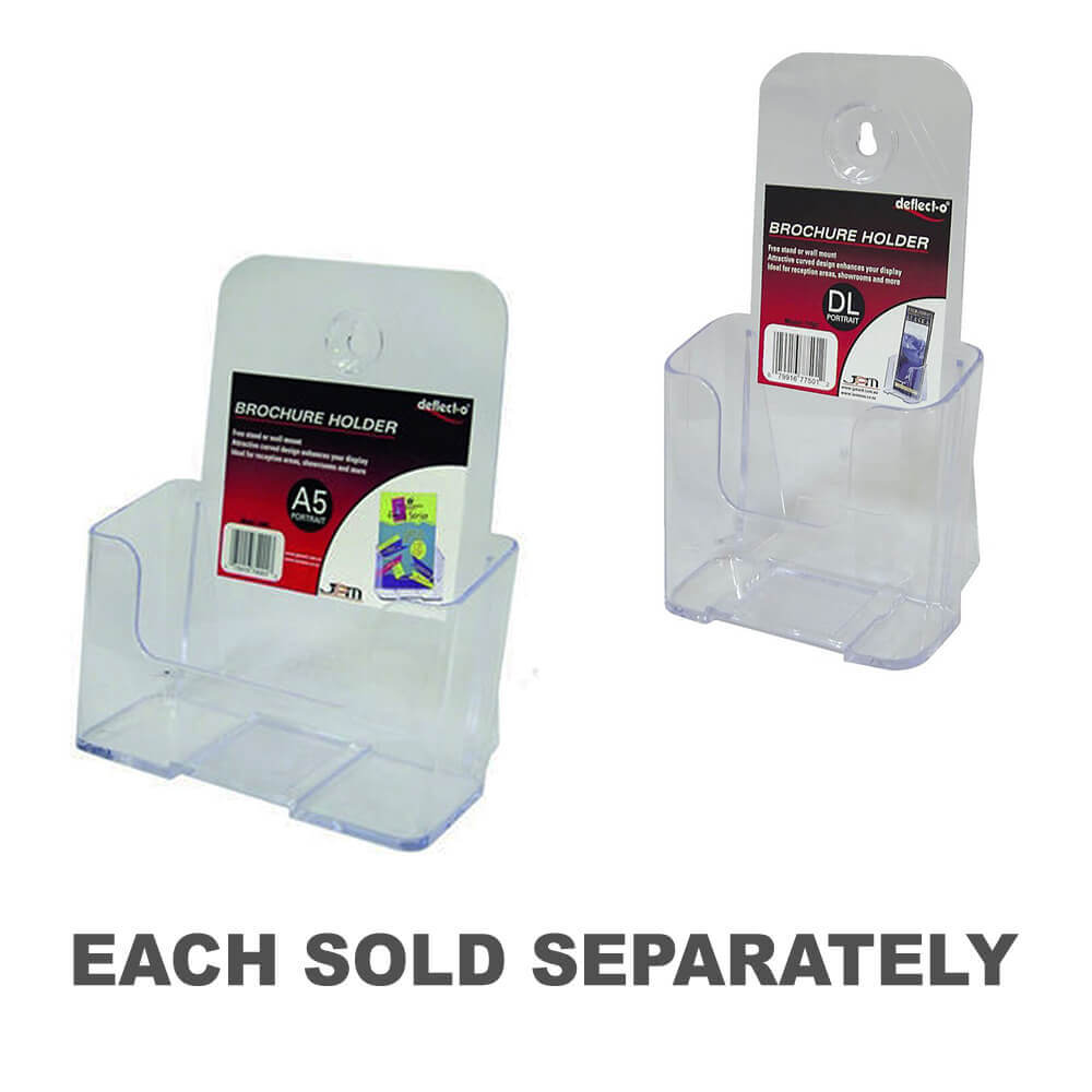 Déflecto Poste de brochure de montage ou de montage mural