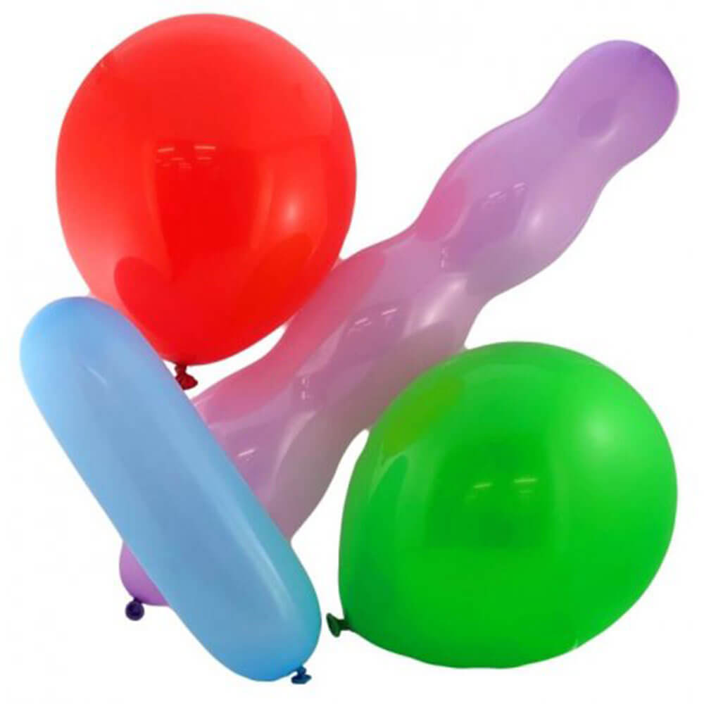 Alpen Balloons 25pk (formes et couleurs assorties)
