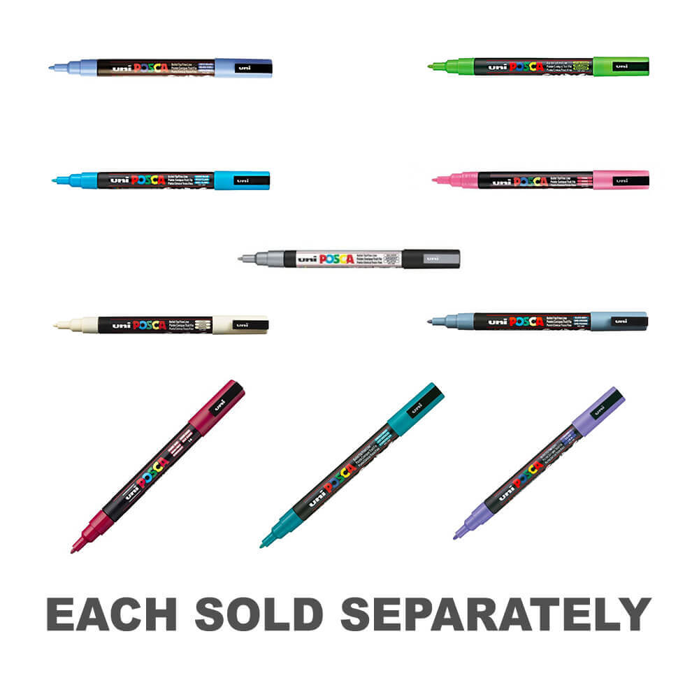 UNI POSCA PC-3M Bullet Tip Paint Paint