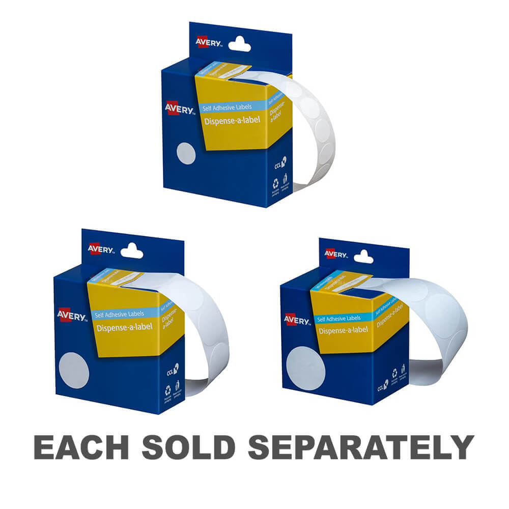 Étiquettes à points auto-adhésives (blanc)