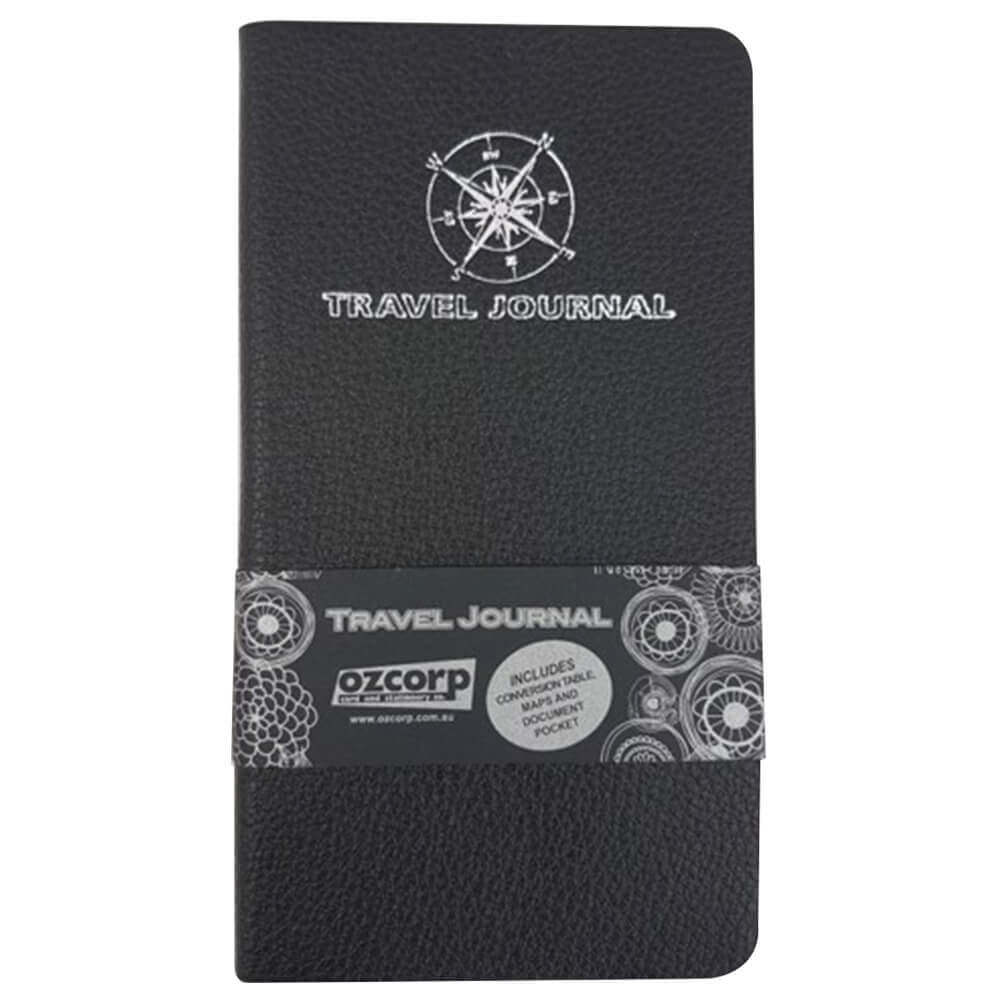 Ozcorp Soft Cover Slim Travel Journal (noir)