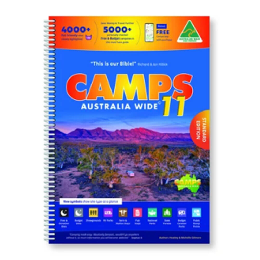 Camps Australia Wide 11 Spiral Traveler's Bible (A4)