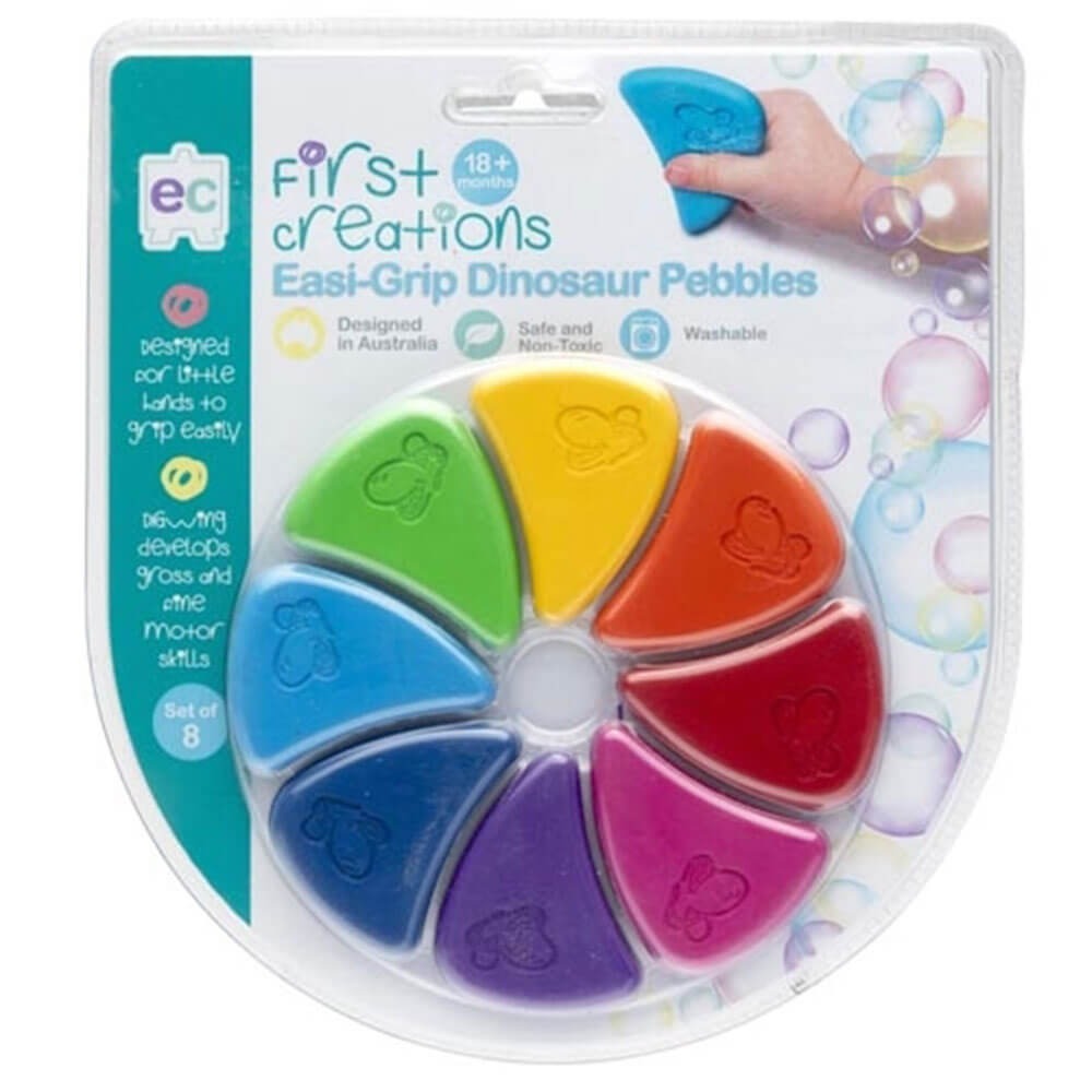 EC Premières créations Easi-Grip Dinosaur Pebbles Set