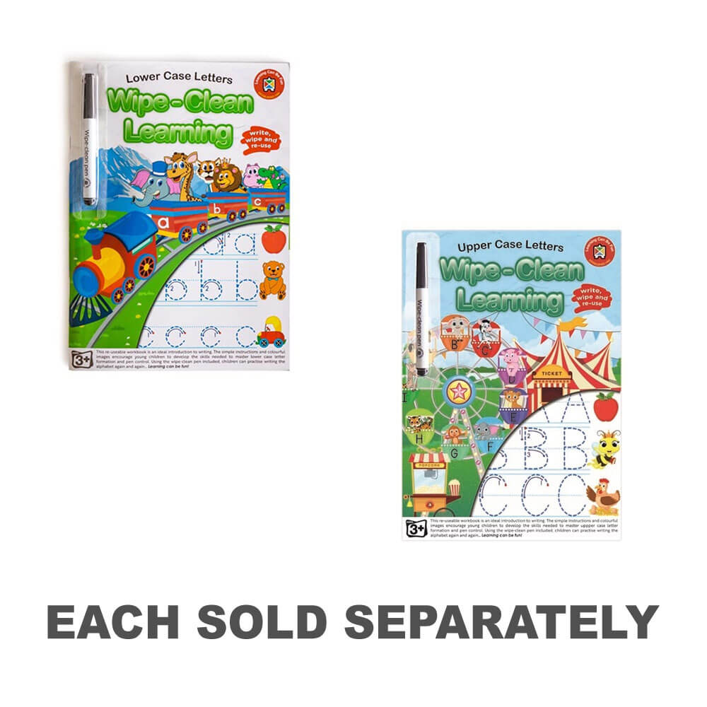 L'apprentissage peut être des lettres amusantes essuyer l'apprentissage