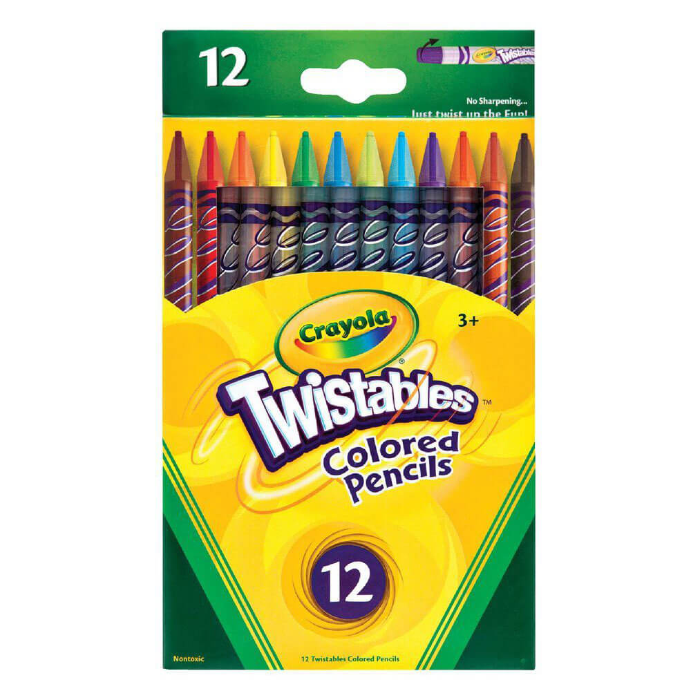 Crayon de couleur Crayola Twistables (12pk)