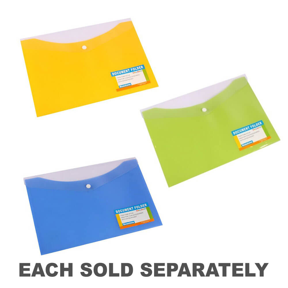 Bouton Butone Fermer le portefeuille de documents (A4)