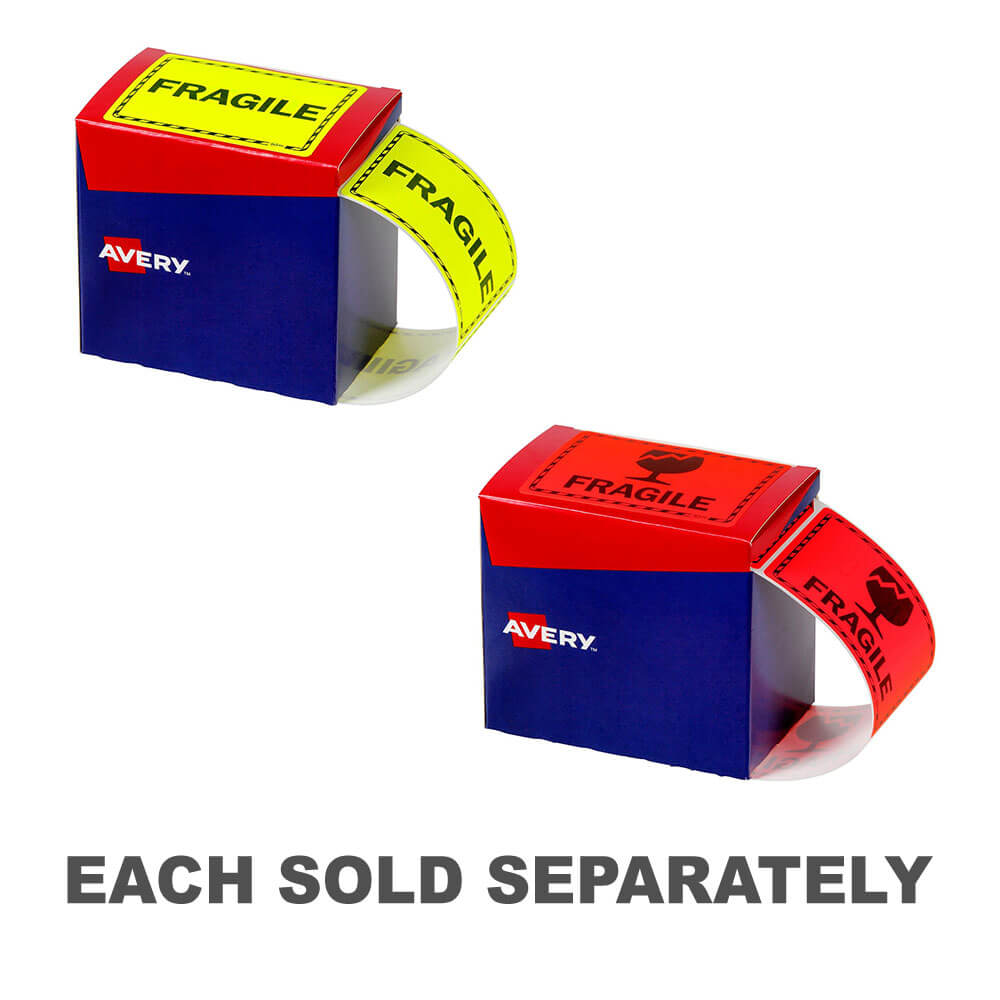 Avery Fragile Labels 750pcs (75x99.6 mm)