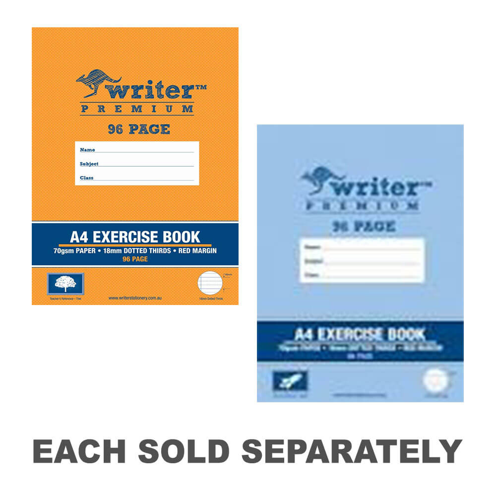 Book d'exercice 96 pages avec ligne pointillée (A4)