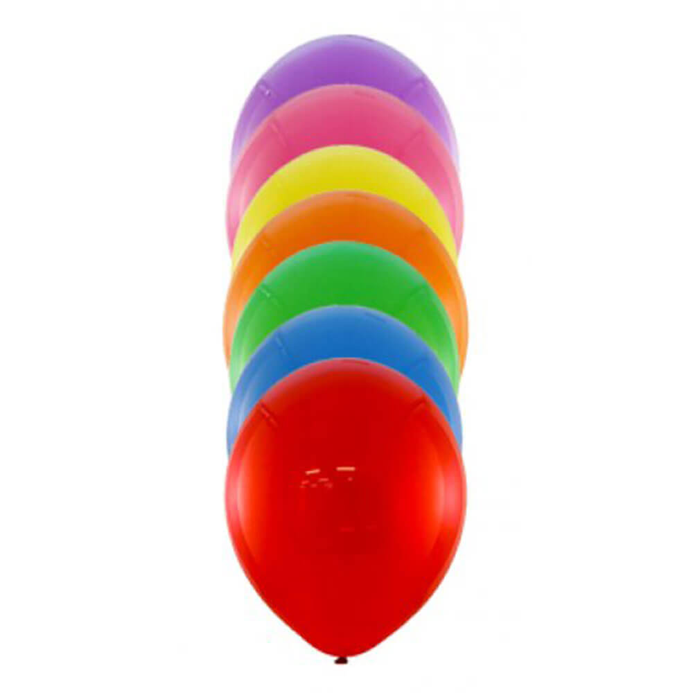 Ballons ronds Alpen 20pk 23cm (couleurs assorties)