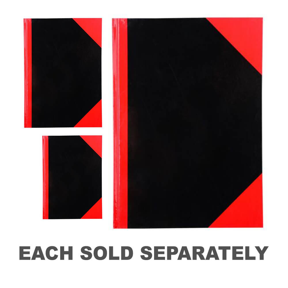 Cumberland Index Notebook 100 Feuilles A-Z (rouge et noir)