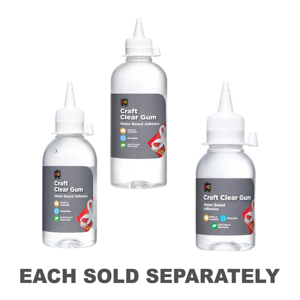 EC Craft Gum à base d'eau à base d'adhésif (clair)