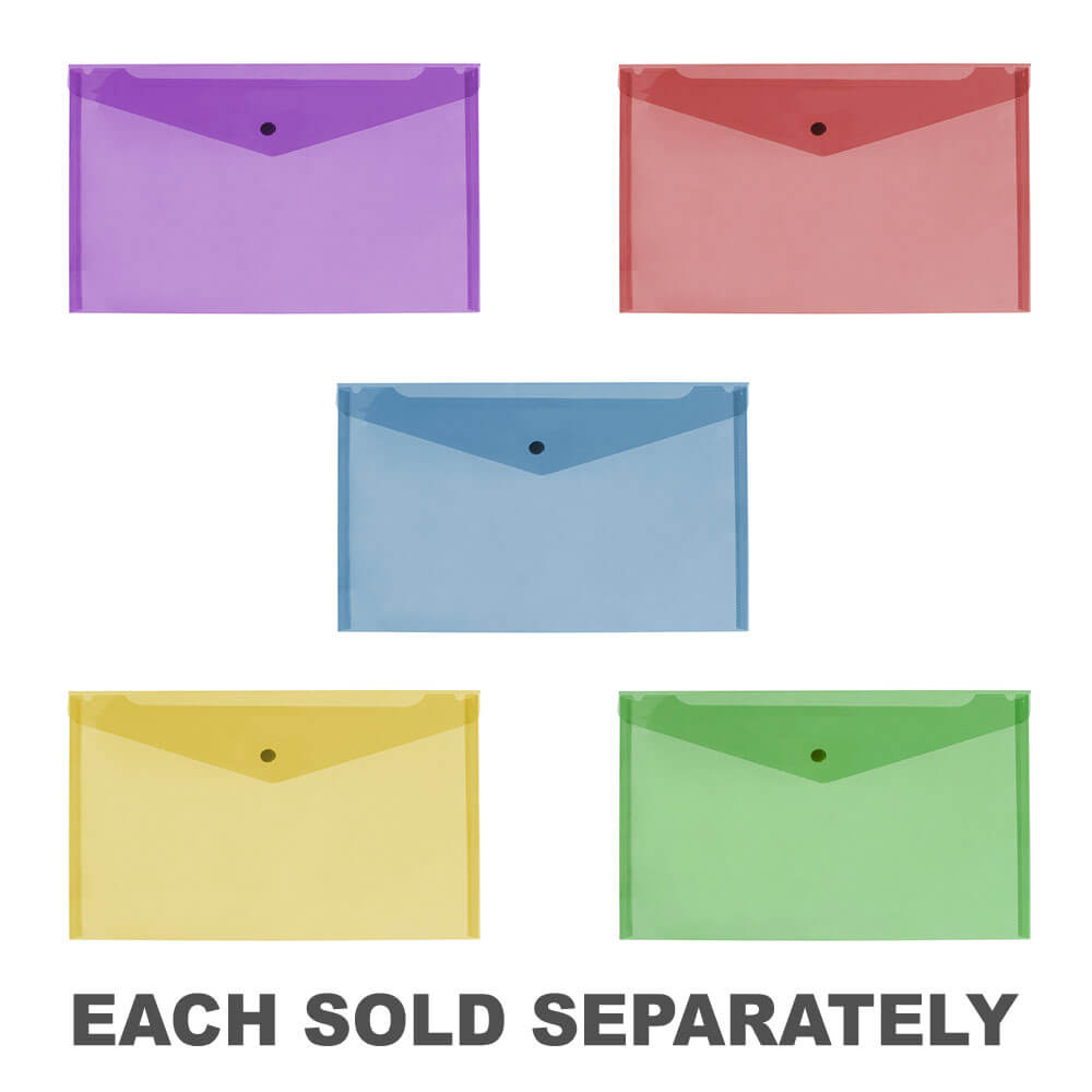 Portefeuille de document de fermeture de bouton Protext (A4)