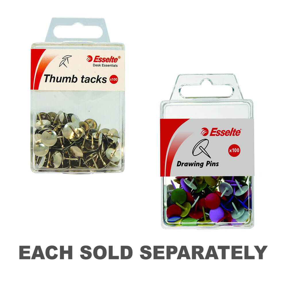 Esselte Thumb Tacks Drawing épingles (100pk)