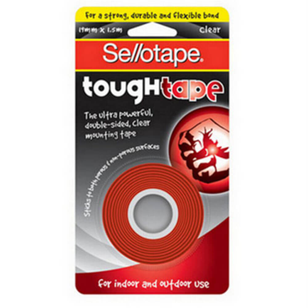 Selotape Tough Tape 19mmx1,5m (clair)