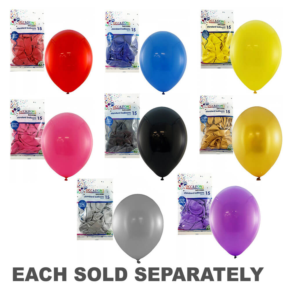 Ballons Alpen pour tout le monde 25 cm (15pk)