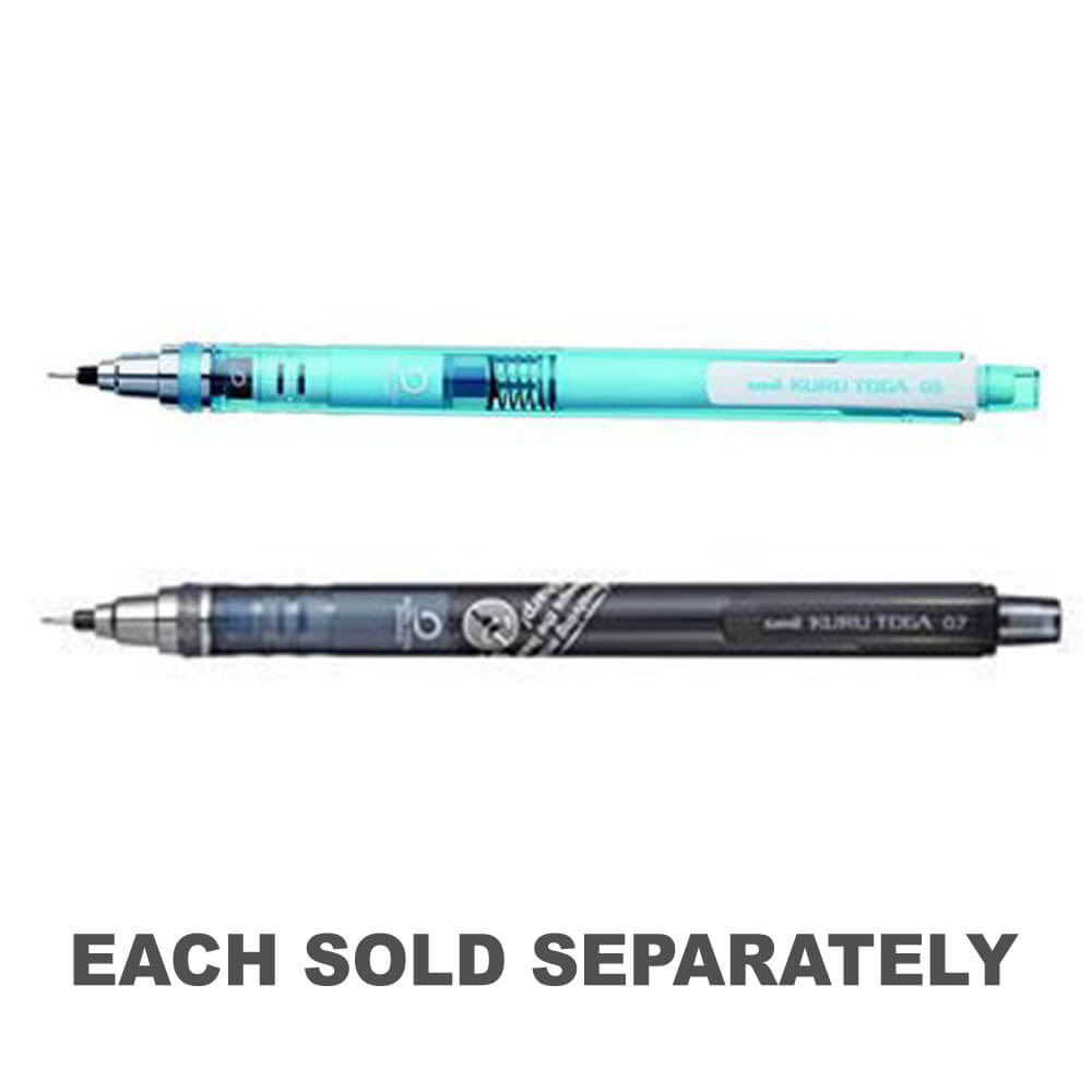 Crayon mécanique Uni Kuru Toga 0,5 mm (boîte de 12)