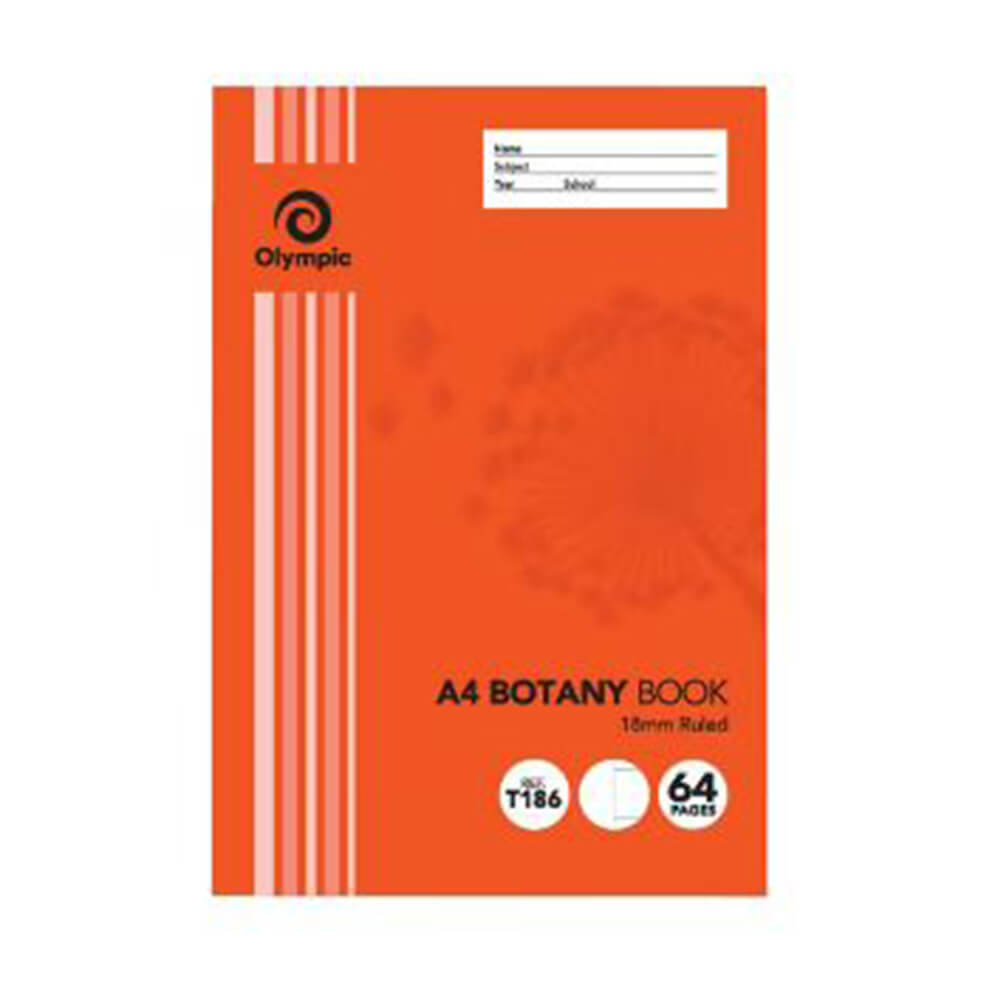 Olympic A4 Botany Botany Book (pack de 20)
