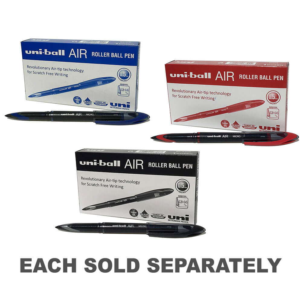 Uni Air Liquid Ink Micro Rollerball Pen 0,5 mm 12pcs