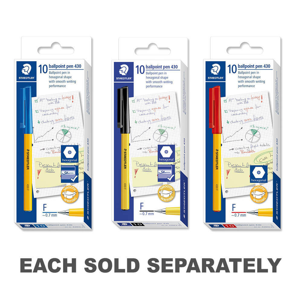 Stadtler Stick Fine Ballpoint Point (boîte de 10)