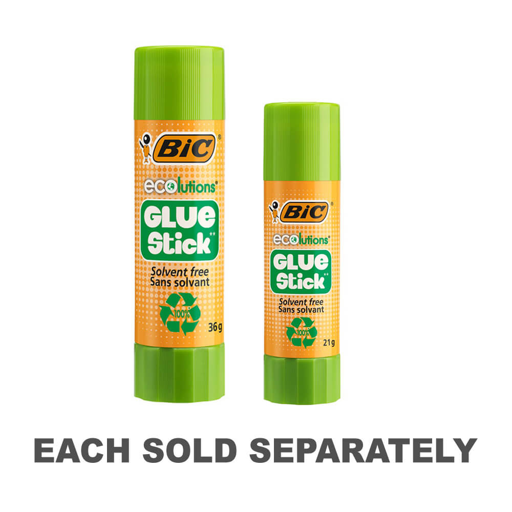 BIC Eco-recyclé Clear Glue Stick