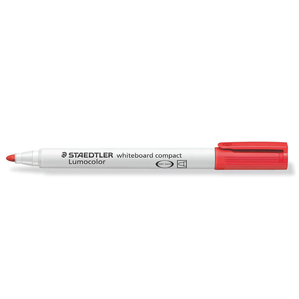 Marqueur du tableau blanc de la balle staedtler 10pcs (rouge)