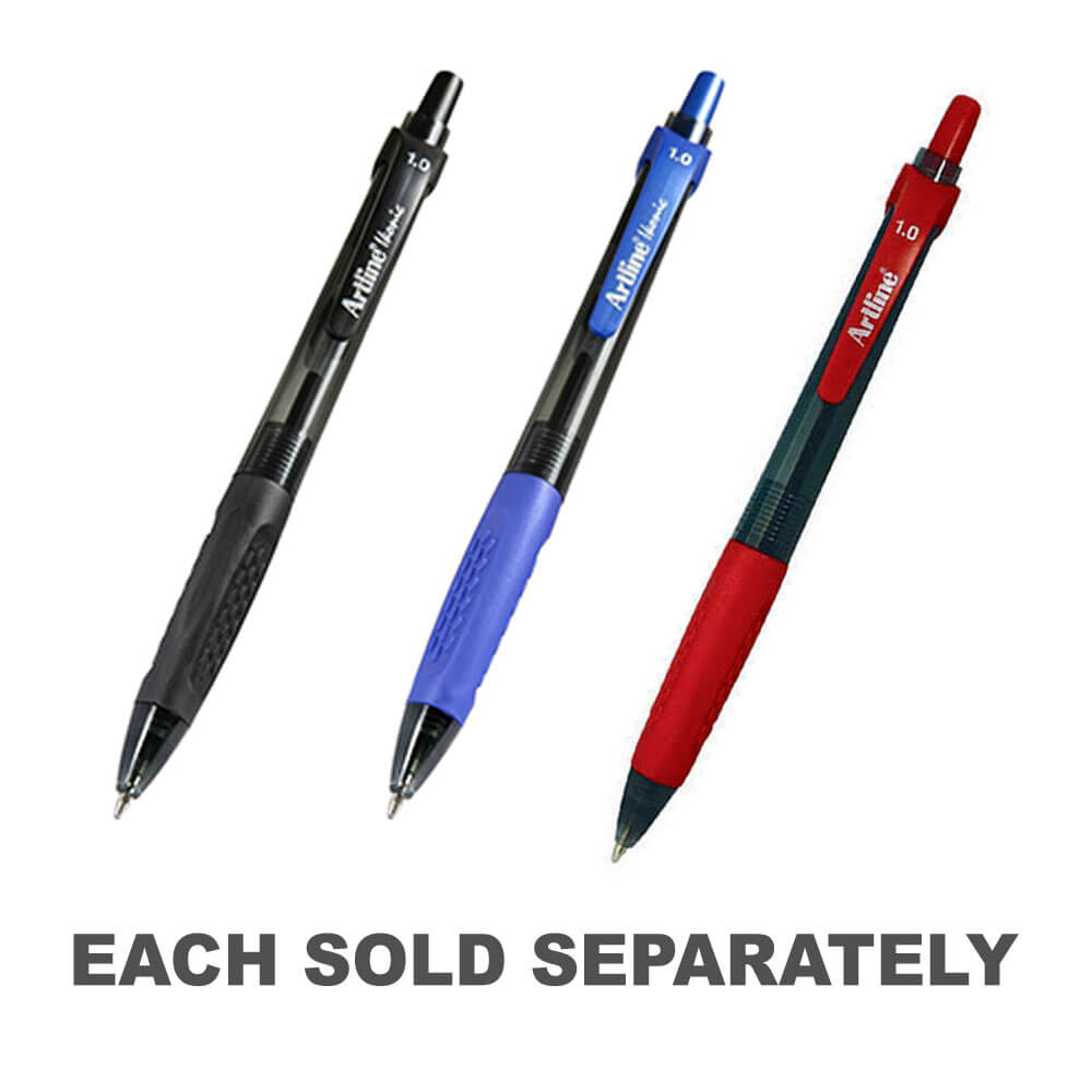 Artline rétractable Medium Pen (boîte de 12)