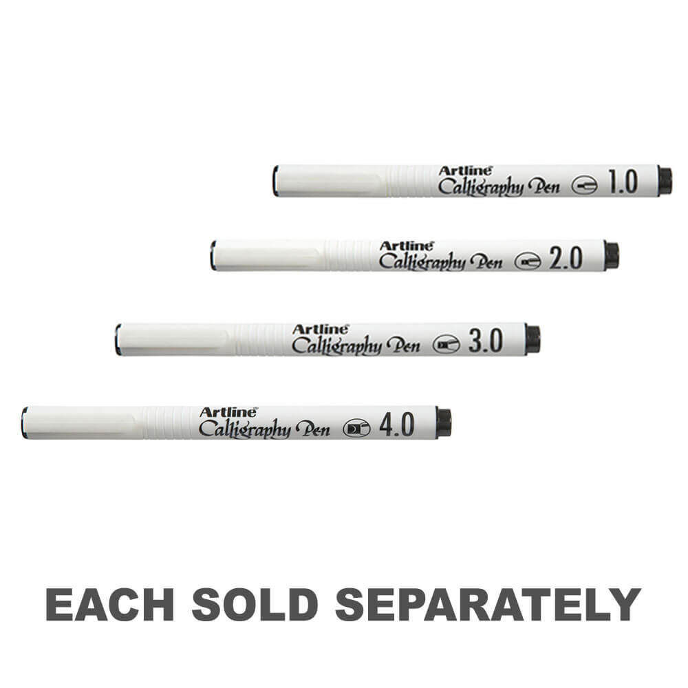 PEN CALLIGRAPHIE ARTLINE 12PCS (noir)