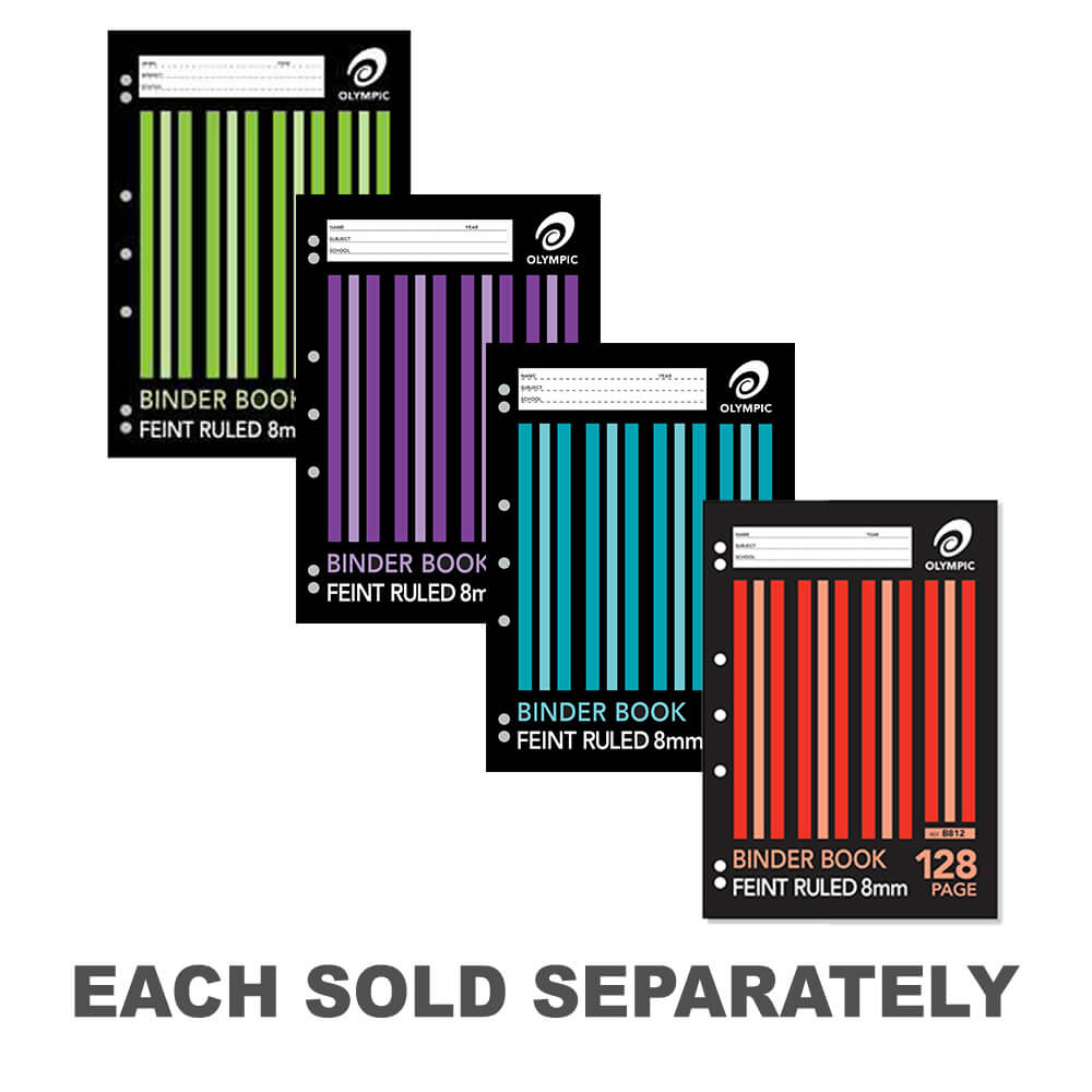Livre de liant A4 gouverné olympique (pack de 10)
