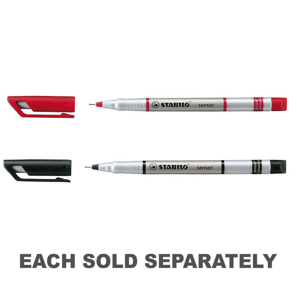 Pin de coussin de capteur stabililo Fineliner Pen (boîte de 10)