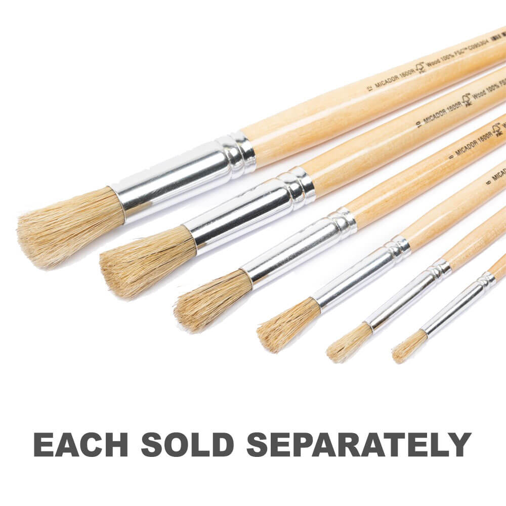 Pinceau rond Roymac (boîte de 12)