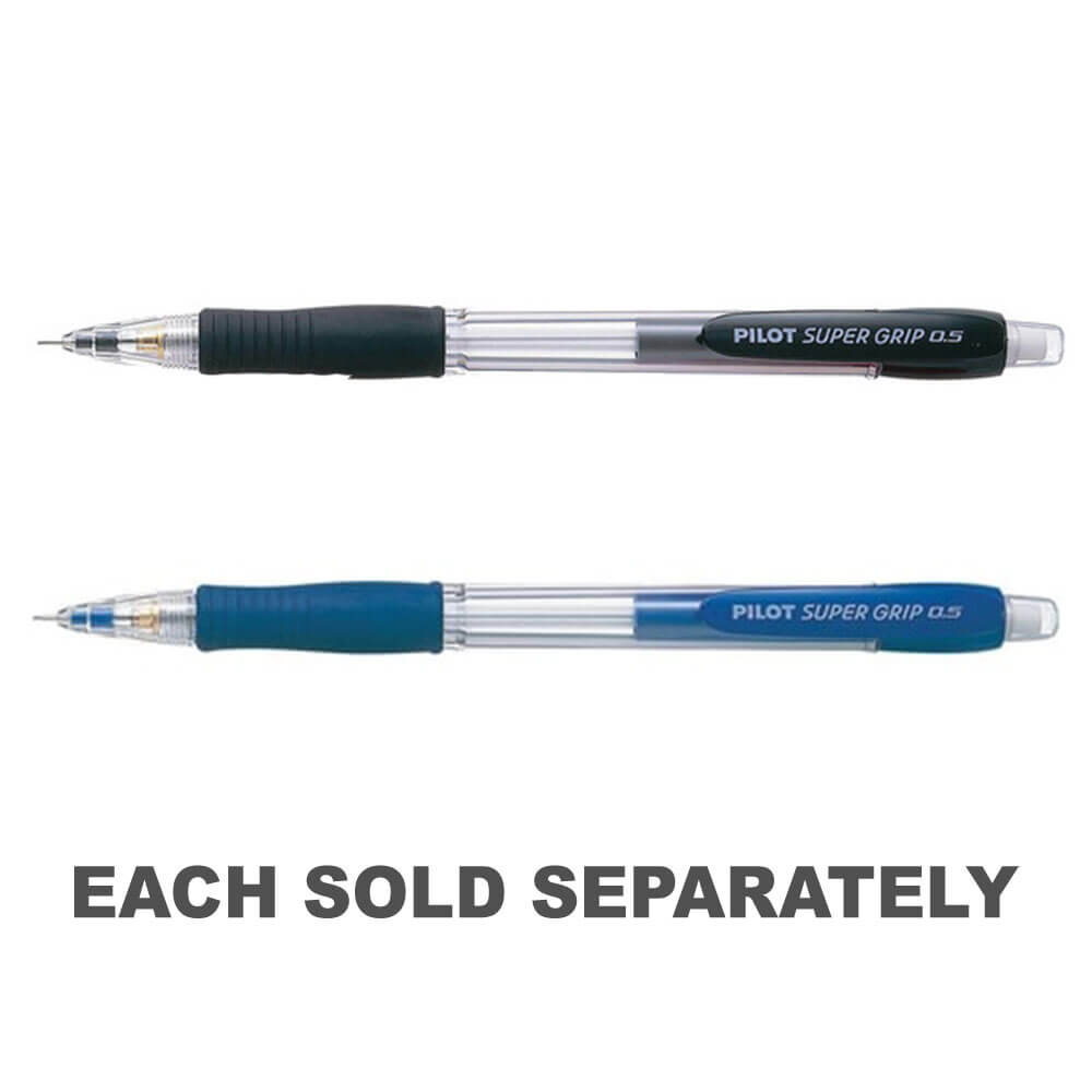 Pilot H-185 Super Grip Mécanique crayon 12pcs