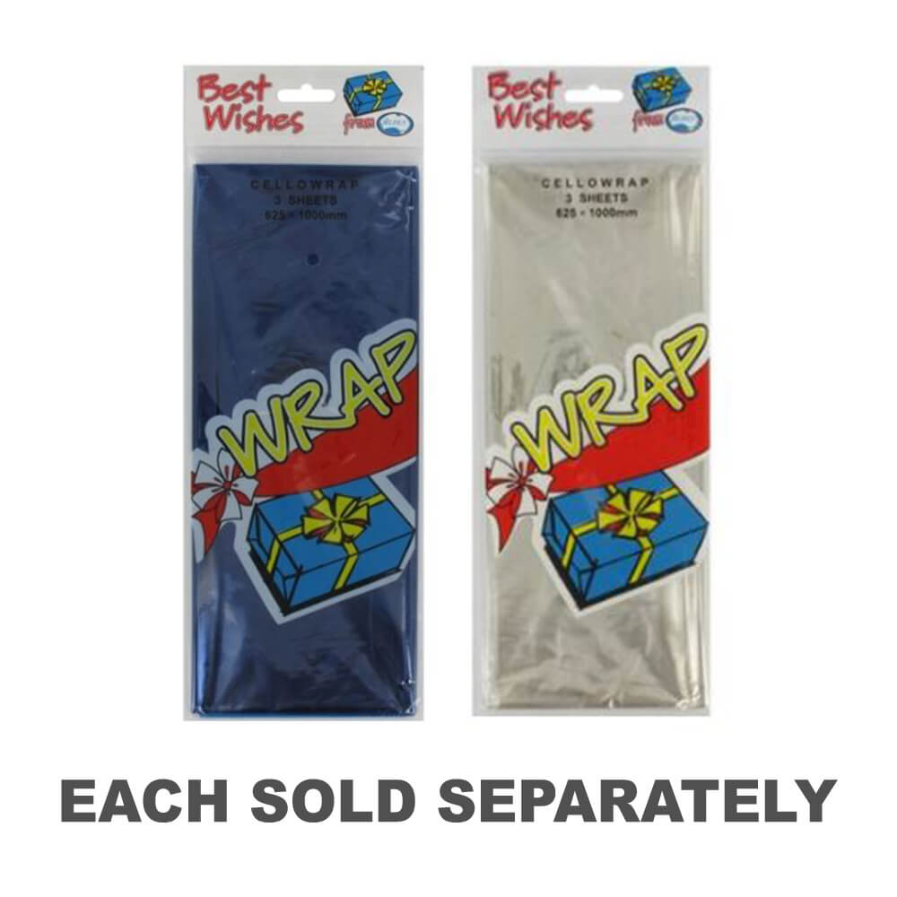 Alpen Cellulophane 3-Pack (625x1000 mm)