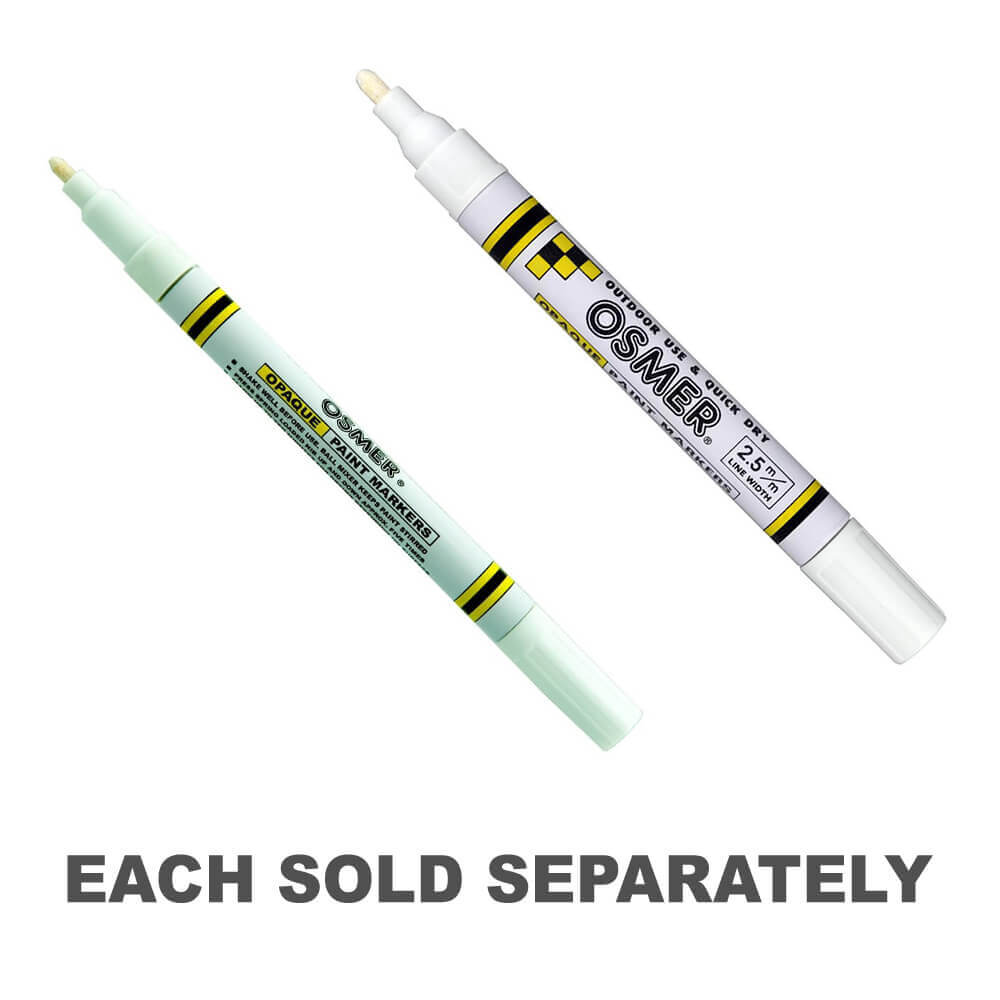 Marqueur de peinture Osmer 12pcs (blanc)