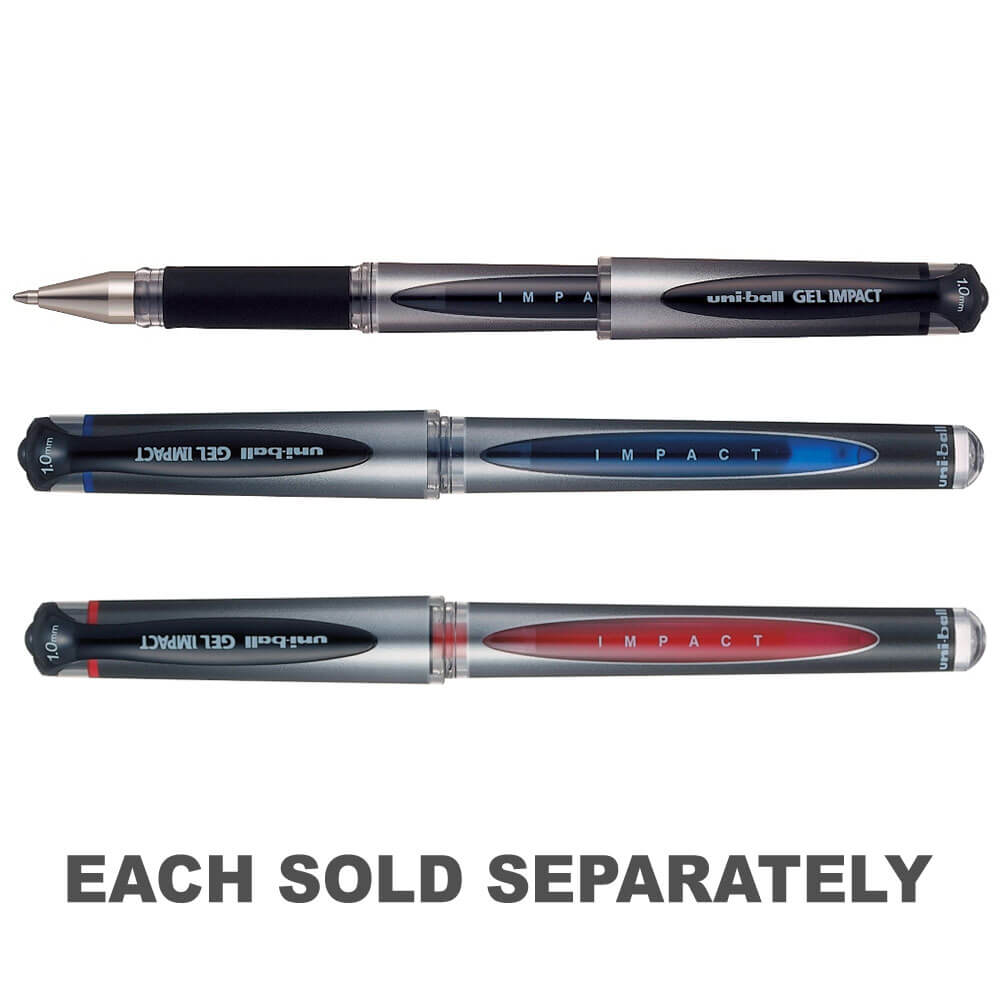 Uni Signo Gel Impact Broad Rollerball Pen (boîte de 12)