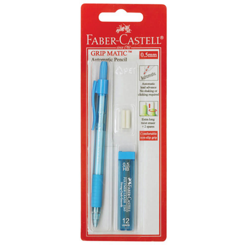 Faber-Castell GripMate Mécanical Crayon avec une gamme Twist 0.5