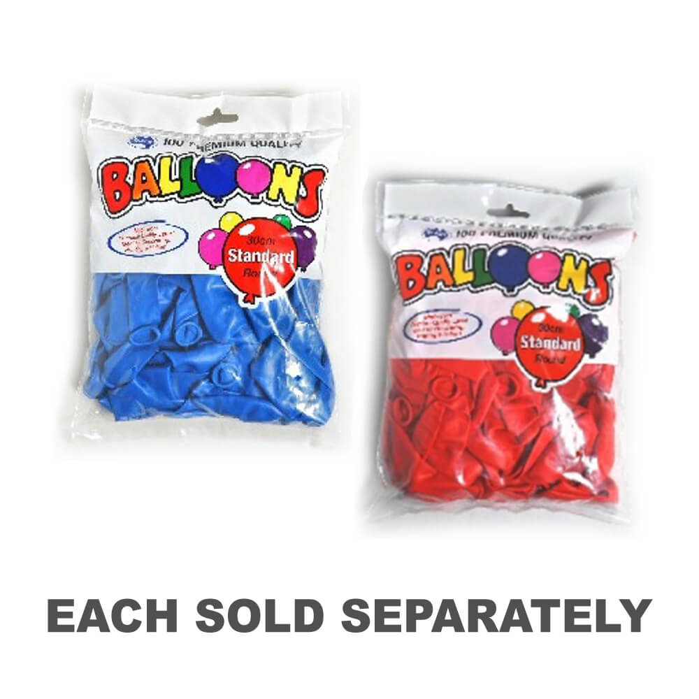 Ballons standard Alpen 30 cm (pack de 100)