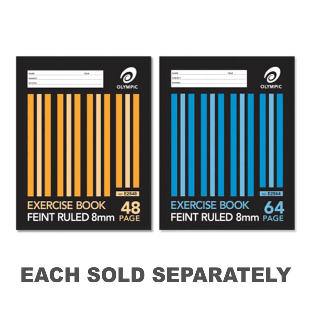 Olympic 8 mm gouverné l'exercice (paquet de 20)