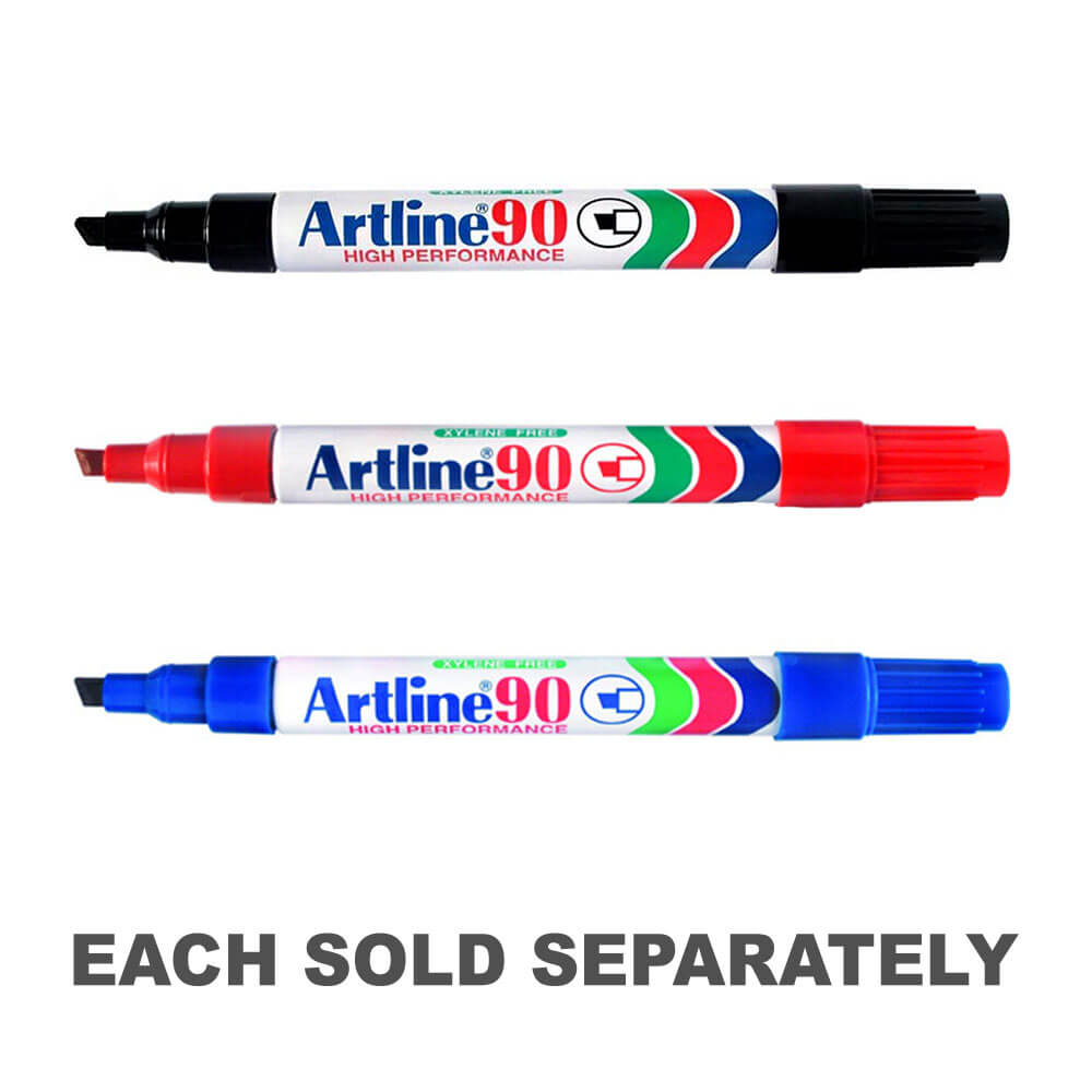 Affiche Artline Chisel Marker permanent 5 mm (pack de 12)