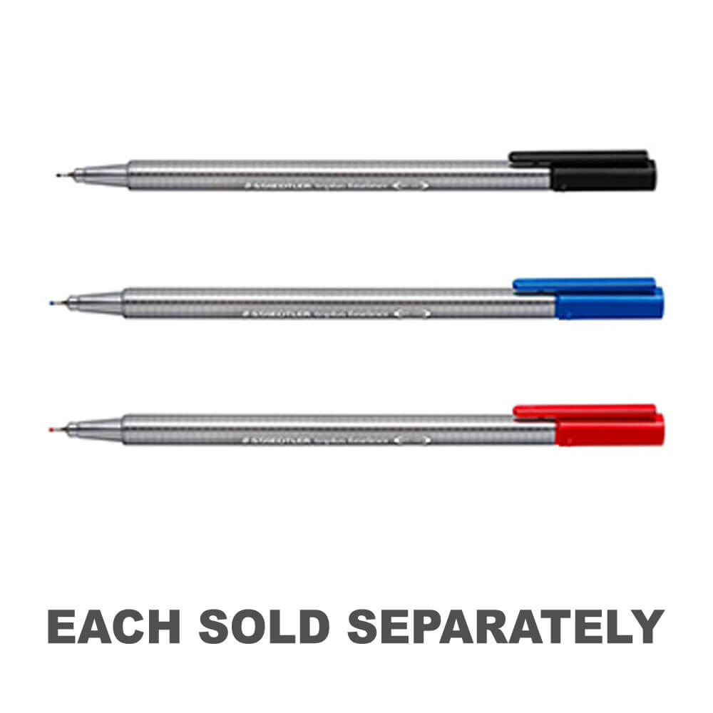 Staedtler Triplus Fineliner Felt Tip Pen (boîte de 10)