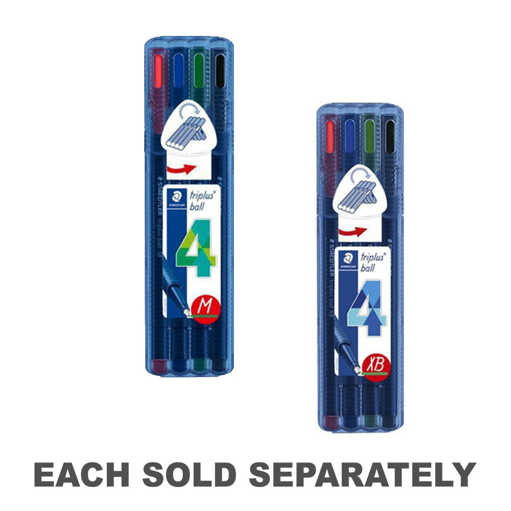 Stra à balle à bille staedtler (pack de 4)