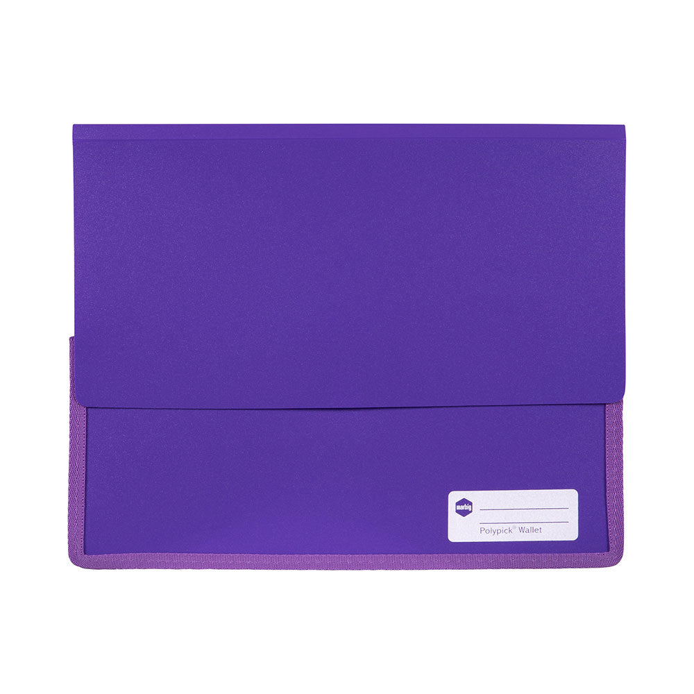 Portefeuille de documents polypick marbig lourds (violet)