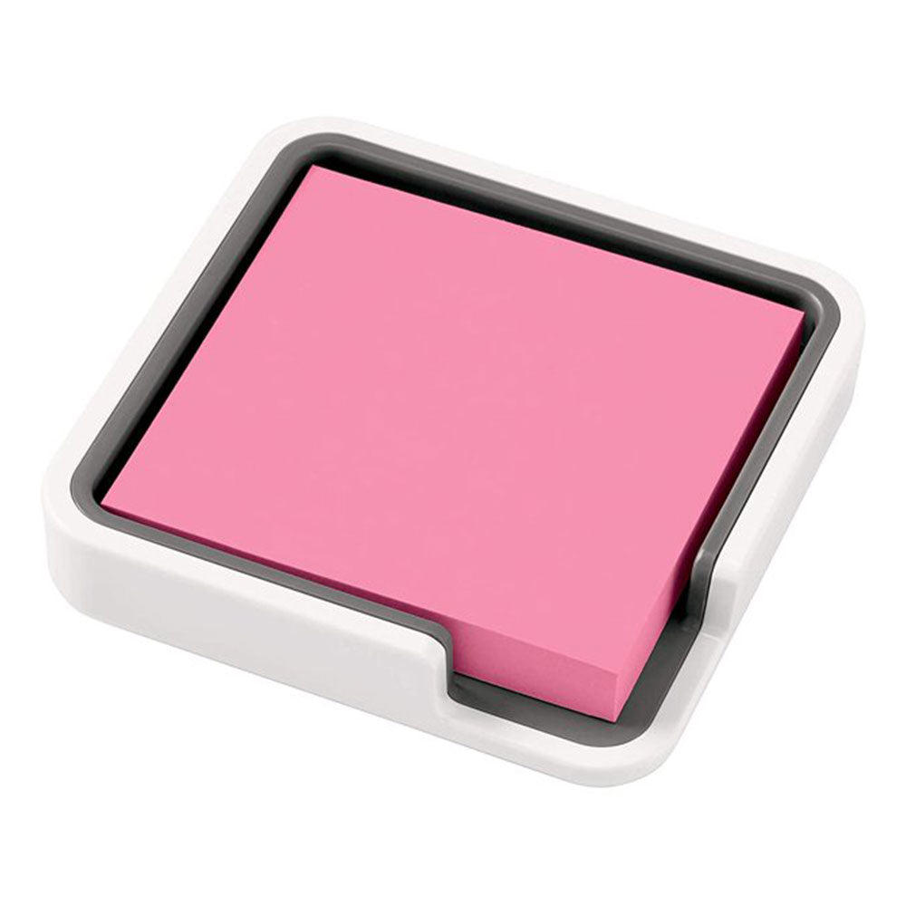 Dispensateur blanc empilable des notes post-it (76x76 mm)