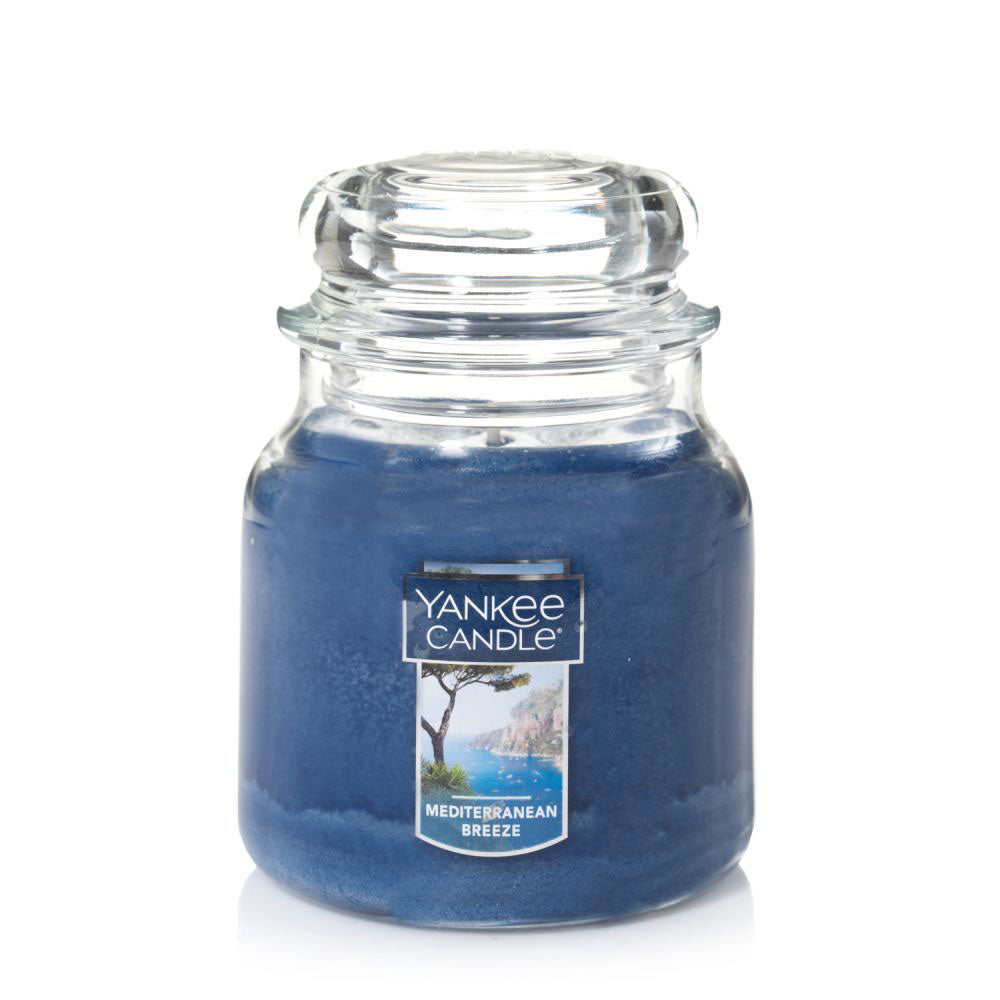 Yankee Classic Mediterranean Breeze Medium Bandle Jar