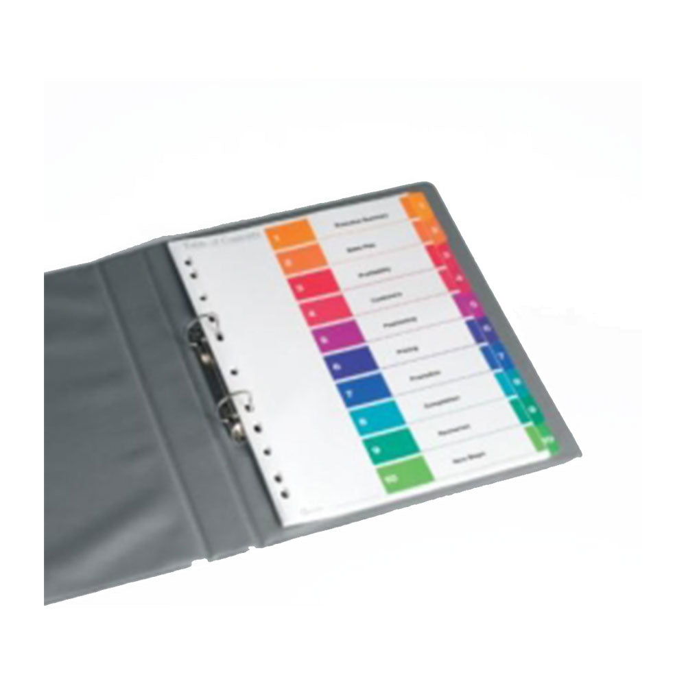 Avery A4 Ready Index Dividers 1-12 Onglets colorés