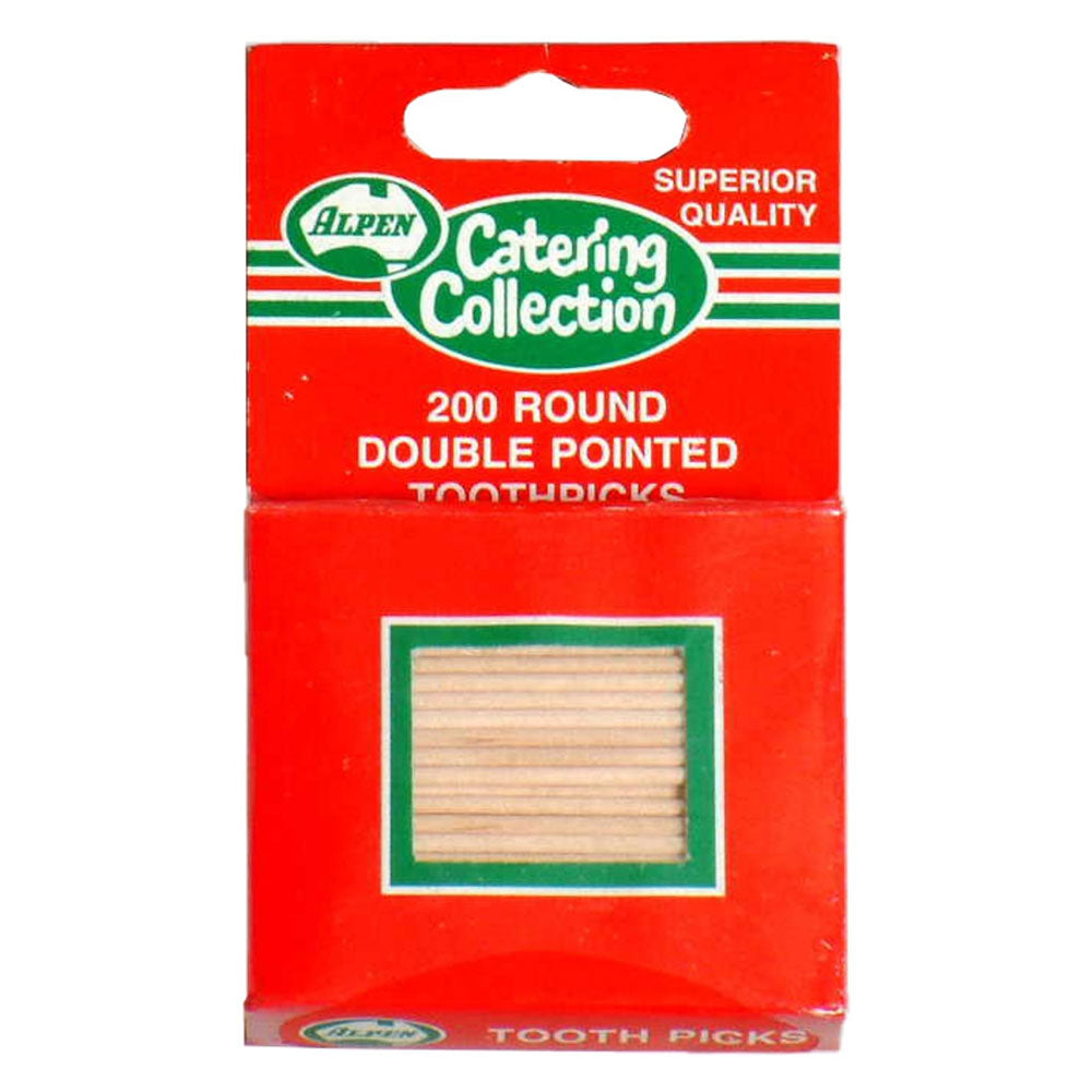 Cure-dents rond alpen 200pcs