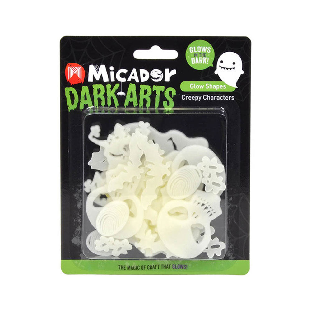 Micador Dark Arts Creepy Character Sticker (pack de 18)